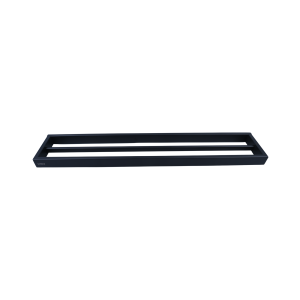 GJ-1302 Black Dual Towel Bar