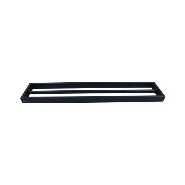 GJ-1302 Black Dual Towel Bar