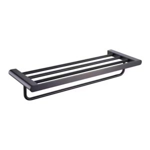 GJ-2703-GM Gun Metal Towel Shelf