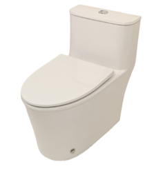 8080S One Piece Toilet- Washdown Manual and Sensor Type