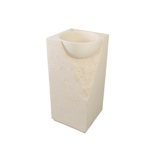 D-001 Solid Surface Pedestal Basin Sink