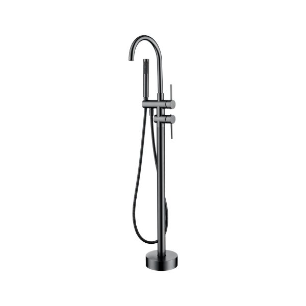LD-423-GM Gun Metal Free-Standing Bathtub Mixer