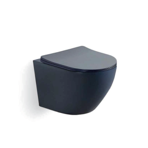 WH-003-BL Tankless Black Wall-mounted Toilet