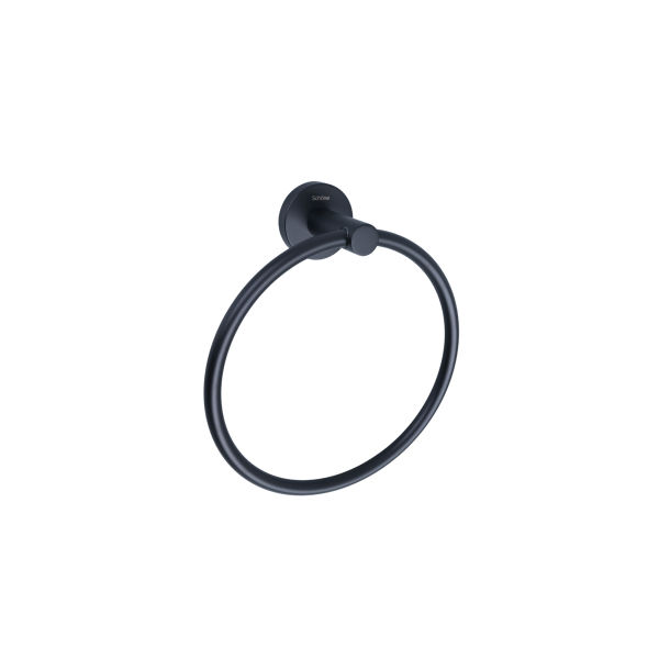 GJ-0510-B Black Hand Towel Ring