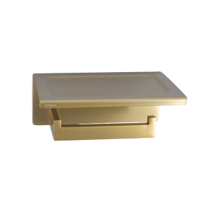 GJ-2410 Brushed Gold Tissue Holder