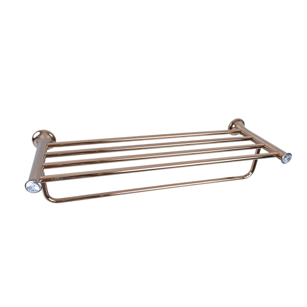 GJ-2912-RG Rose Gold Towel Shelf