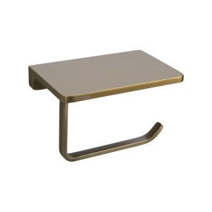 PT-100L Brushed Gold Tissue Holder