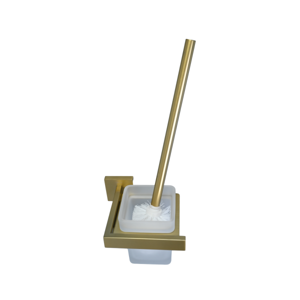 GJ-2412 Brushed Gold Toilet Brush